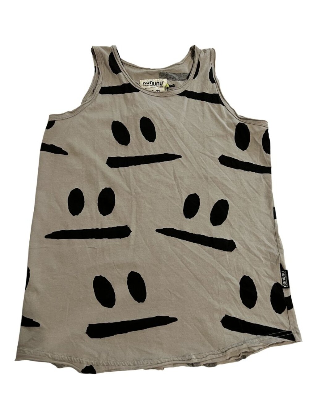 Nununu Smirks Tank Top in Smokey Grey
